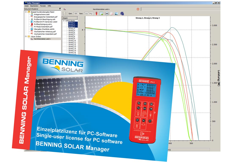PV1 Solar Manager-software Benning BG050423