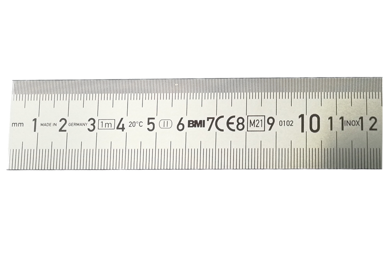 Roestvrijstalen liniaal 1000 mm BMI 16-203-30