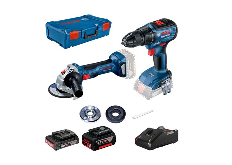 Gereedschap Set 18V Bosch 0615990M47 1x5.0Ah, 1x2.0Ah