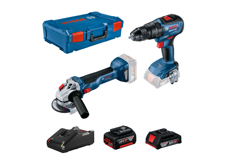 Gereedschap Set 18V Bosch 0615990M9K 1x5.0Ah, 1x2.0Ah