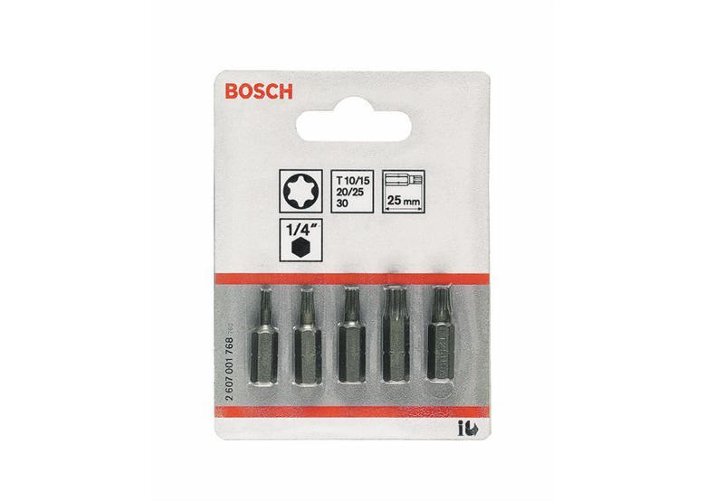 Bit-set Torx Extra Hard 5-delig Bosch 2607001768