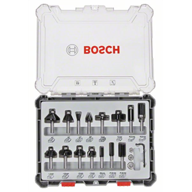 Frezenset 8mm 15-delig Bosch 2607017472