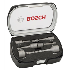 Dopsleutels 6-delig, (50x6, 7, 8, 10, 12, 13mm) Bosch 2607017569