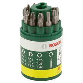 Bitset 10-delig Bosch 2607019452