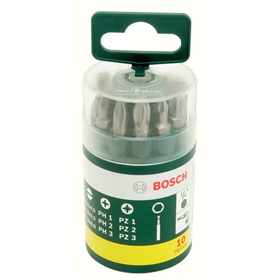 Bitset 10-delig Bosch 2607019454