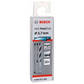 Spiraalboor HSS PointTeQ 3,7mm Bosch 2608577205