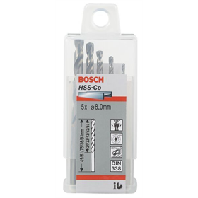 Metaalboren HSS-Co, DIN 338 Bosch 2608585896