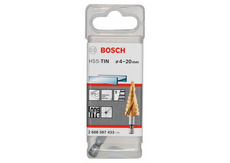 Getrapte boor, HSS-TiN Bosch 2608587433