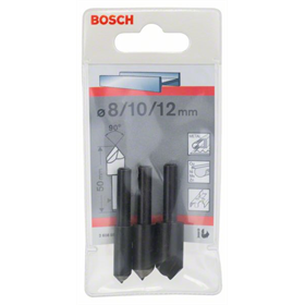 3- delige set  conische verzinkboren Bosch 2608596667