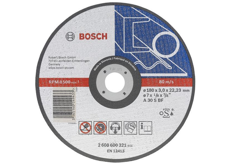 Doorslijpschijf recht Expert for Metal Bosch 2608600542