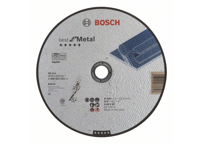 Doorslijpschijf Recht Best for Metal – Rapido Bosch 2608603522