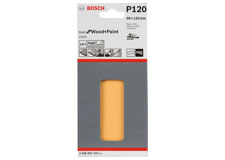 Schuurpapier C470, verpakking 10 st. Bosch 2608607232