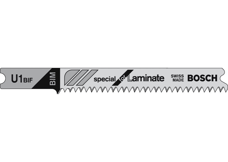 Decoupeerzaagblad  U 1 BIF Special for Laminate Bosch 2608636433