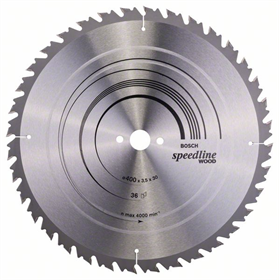 Cirkelzaagblad Speedline Wood 400x30mm T36 Bosch 2608640684