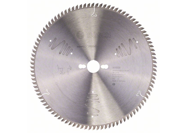 Cirkelzaagblad Expert for Wood 300x30mm T96 Bosch 2608642511