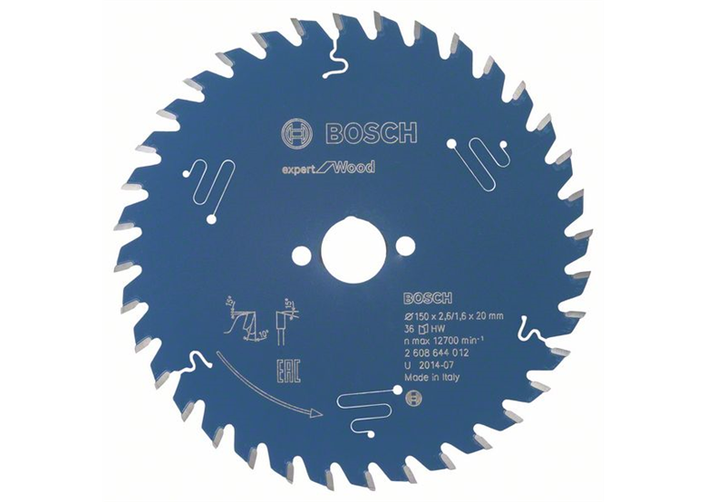 Cirkelzaagblad Expert for Wood 150x20mm T36 Bosch 2608644012