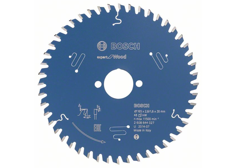 Cirkelzaagblad Expert for Wood 165x30mm T48 Bosch 2608644027