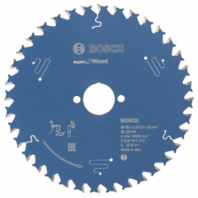 Cirkelzaagblad Expert for Wood 180x30mm T36 Bosch 2608644033
