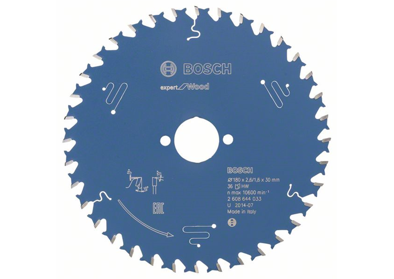 Cirkelzaagblad Expert for Wood 180x30mm T36 Bosch 2608644033