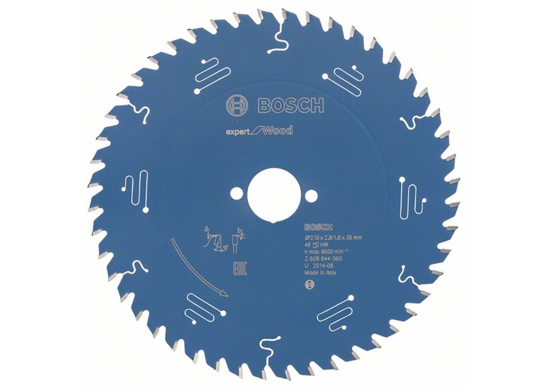 Cirkelzaagblad Expert for Wood 210x30mm T48 Bosch 2608644060