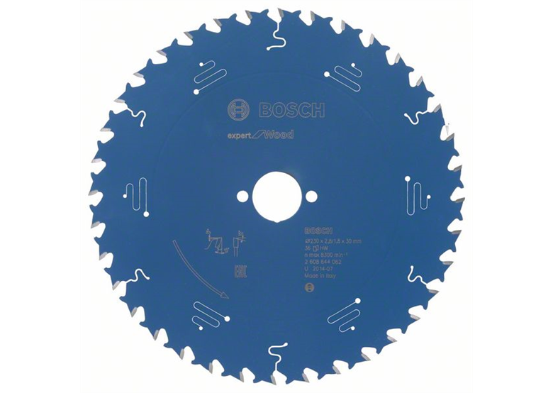 Cirkelzaagblad Expert for Wood 230x30mm T36 Bosch 2608644062