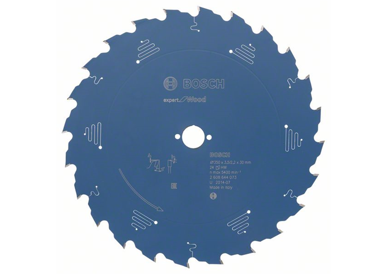 Cirkelzaagblad Expert for Wood 350x30mm T24 Bosch 2608644073