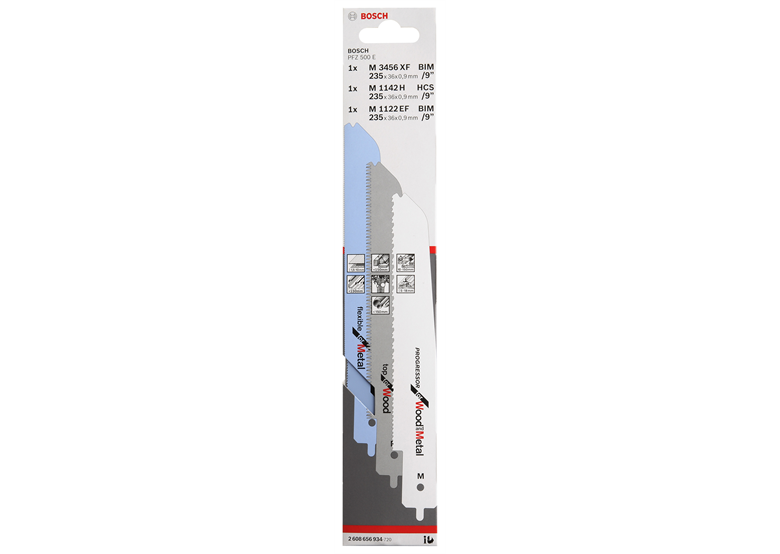 3-delige decoupeerzaagbladset voor Bosch multizaag PFZ 500 E Bosch 2608656934