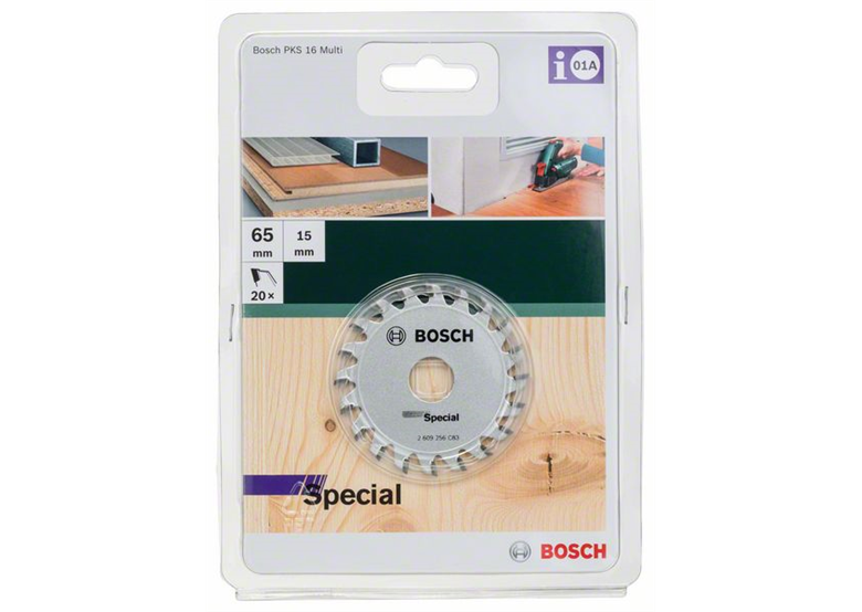 Cirkelzaagblad GS MU H 65x15-20 Bosch 2609256C83