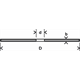 Doorslijpschijf voor metaal 230x22,23x3mm Bosch A 30 S BF