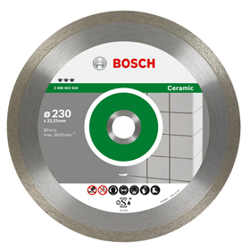 Diamantzaagblad 230x22,23x2,4mm Bosch Best for Ceramic