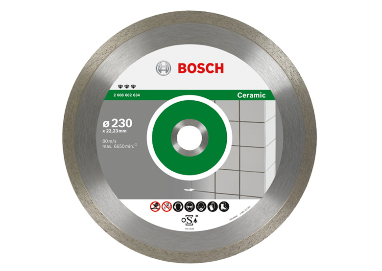 Diamantzaagblad 230x22,23x2,4mm Bosch Best for Ceramic