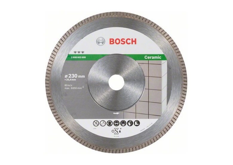 Diamantschijf Bosch Best for Ceramic Extra-Clean Turbo