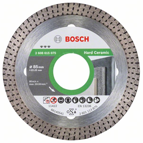 Diamantschijf 85x22,23mm Bosch Best for Hard Ceramic