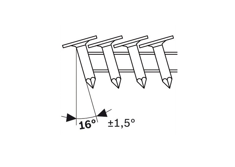 Dakviltnagel CN 45-15 HG Bosch CN 45-15 22 HG