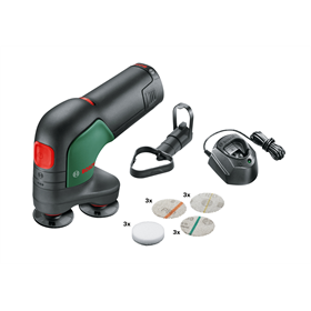 Accuschijfschuurmachine en - polijstmachine Bosch EasyCurvSander 12 1x2.5Ah