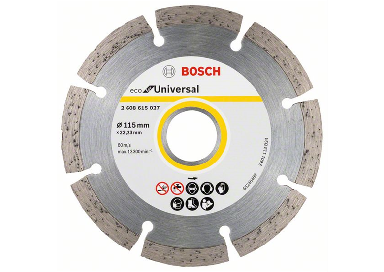 Diamantzaagblad 115mm Bosch Eco for Universal Segmented