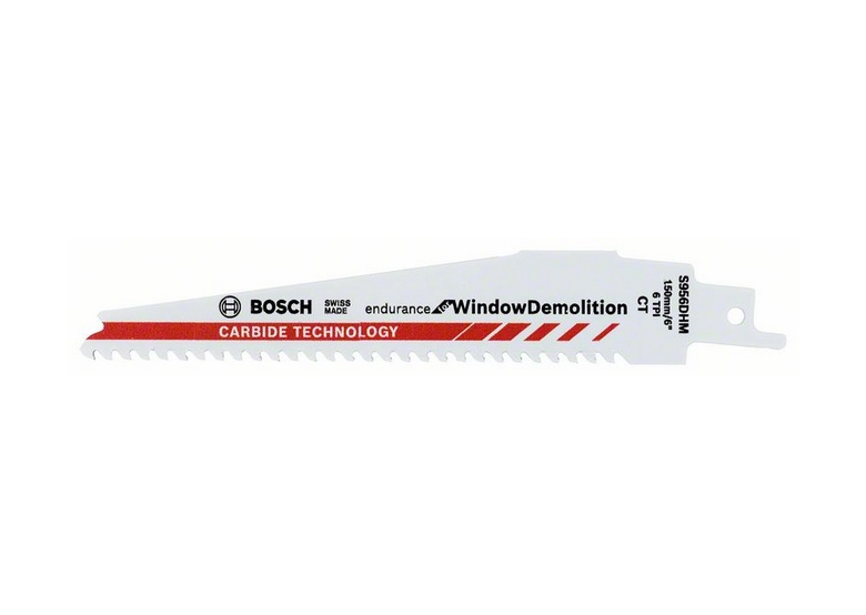 Reciprozaagbladen Endurance for Window Demolition 10st. Bosch Endurance for Window Demolition