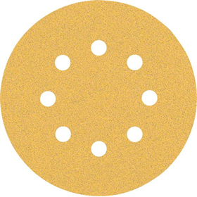 Schuurpapier met 8 gaten, 125mm, K80, 50 st. Bosch EXPERT C470