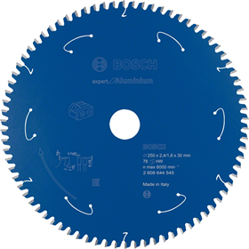 Zaagblad 250x30mm, 78 Bosch Expert for Aluminium