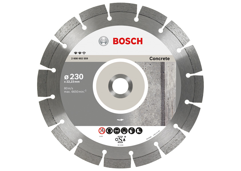 Diamantdoorslijpschijf 125mm Bosch Expert for Concrete