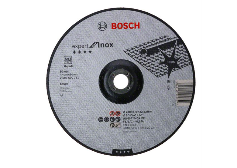 Zaagblad Inox - Rapivoor Standard AS 46 T INOX BF, 230 mm, 22,23 mm, 1, Bosch Expert for Inox