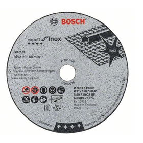 Doorslijpschijf 76x1x10mm 5st. Bosch EXPERT FOR INOX