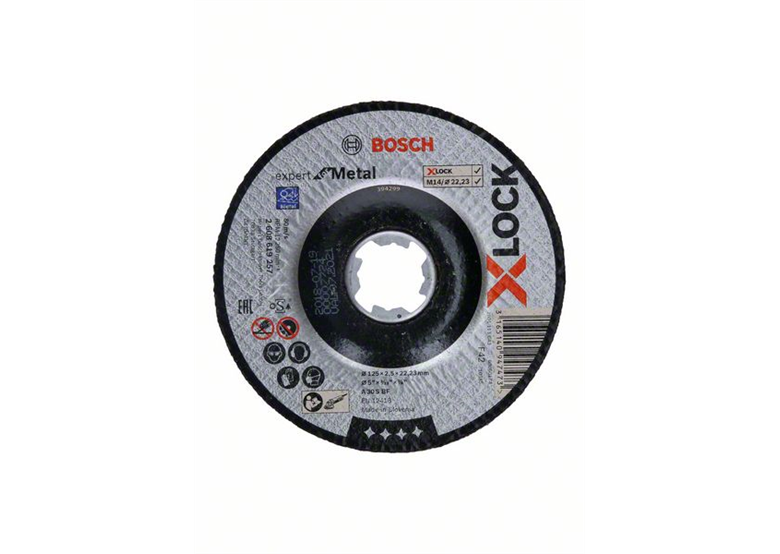 Doorslijpschijf X-Lock 125mm Bosch Expert for Metal