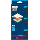 Schuurblok 69 x 97 x 26 mm, Medium / Fijn / Superfijn, 3 stuks Bosch EXPERT S471 Standard