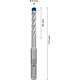Slagboor  8x50x115mm Bosch EXPERT SDS plus-7X