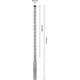 Slagboor 8x150x215mm Bosch EXPERT SDS plus-7X