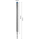 Slagboor 28x400x450mm Bosch EXPERT SDS plus-7X
