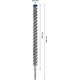 Slagboor 30x400x450mm Bosch EXPERT SDS plus-7X