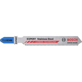 Decoupeerzaagblad 3st. Bosch EXPERT Stainless Steel T 118 EHM