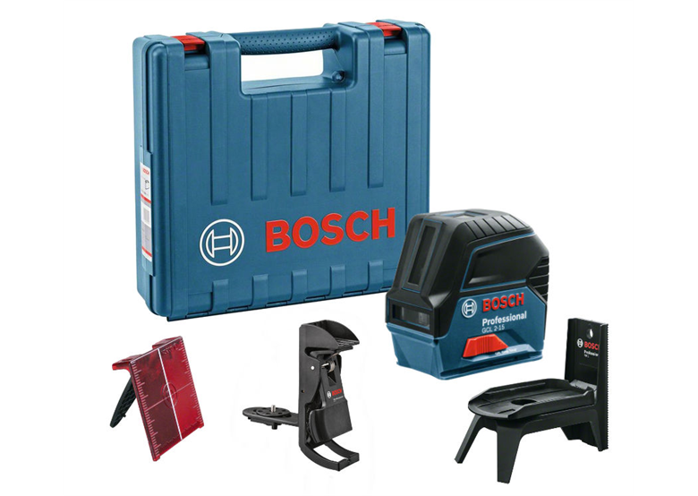 Combilaser met Puntlaser en Lijnlaser Bosch GCL 2-15 + RM 1